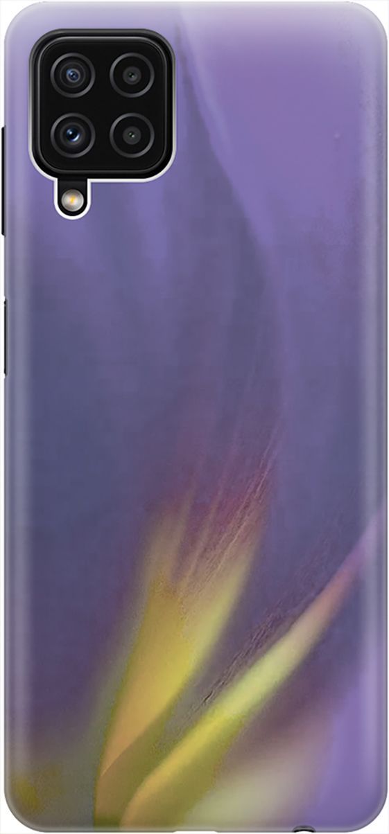 

Чехол на Samsung Galaxy A22 "Фиолетовая фиалка", Желтый;фиолетовый, 2846