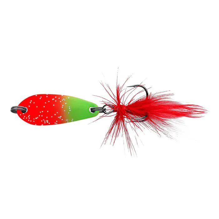 

Блесна Колеблющаяся Sprut Yasuri Micro Spoon 30 RGR, Красный;зеленый, Yasuri