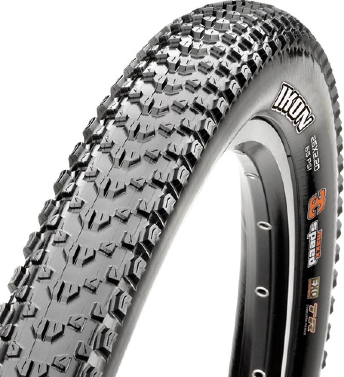 

Maxxis Покрышка Maxxis Ikon 27.5x2.20 Foldable EXO/TR, Черный, Ikon