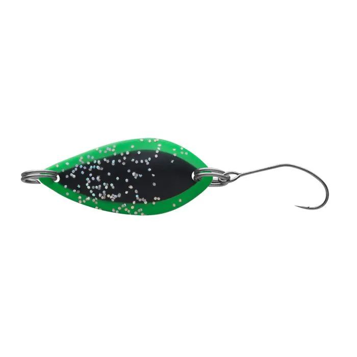 

Блесна Колеблющаяся Sprut Ajikiri Micro Spoon 27 GRN, Черный;зеленый, Ajikiri
