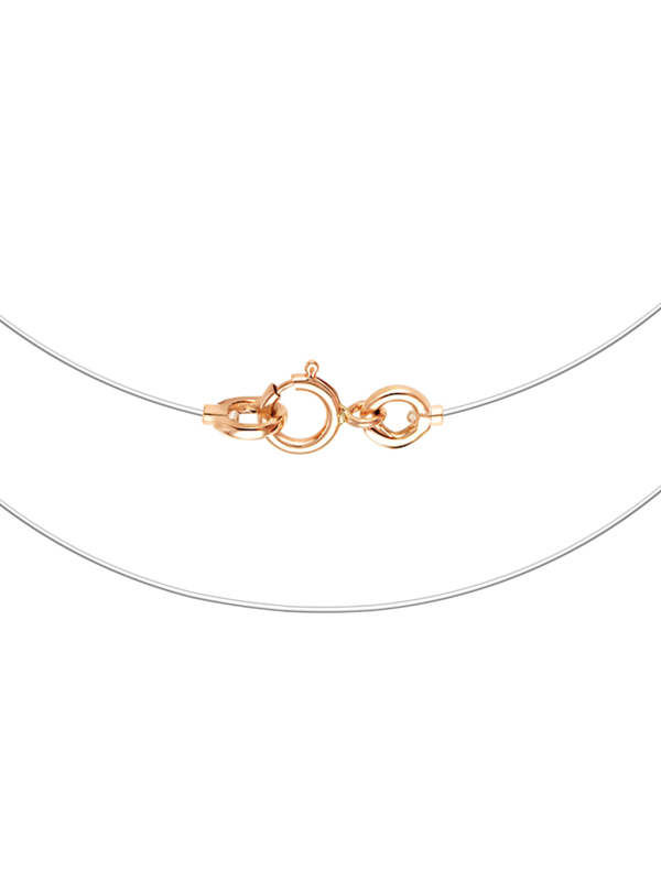 

Шнурок из красного золота/лески 38 см DIALVI JEWELRY 4RL001L631, 4RL001L631