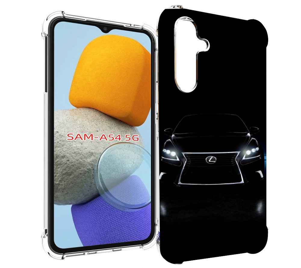 

Чехол MyPads lexus лексус 1 мужской для Samsung Galaxy A54, Tocco