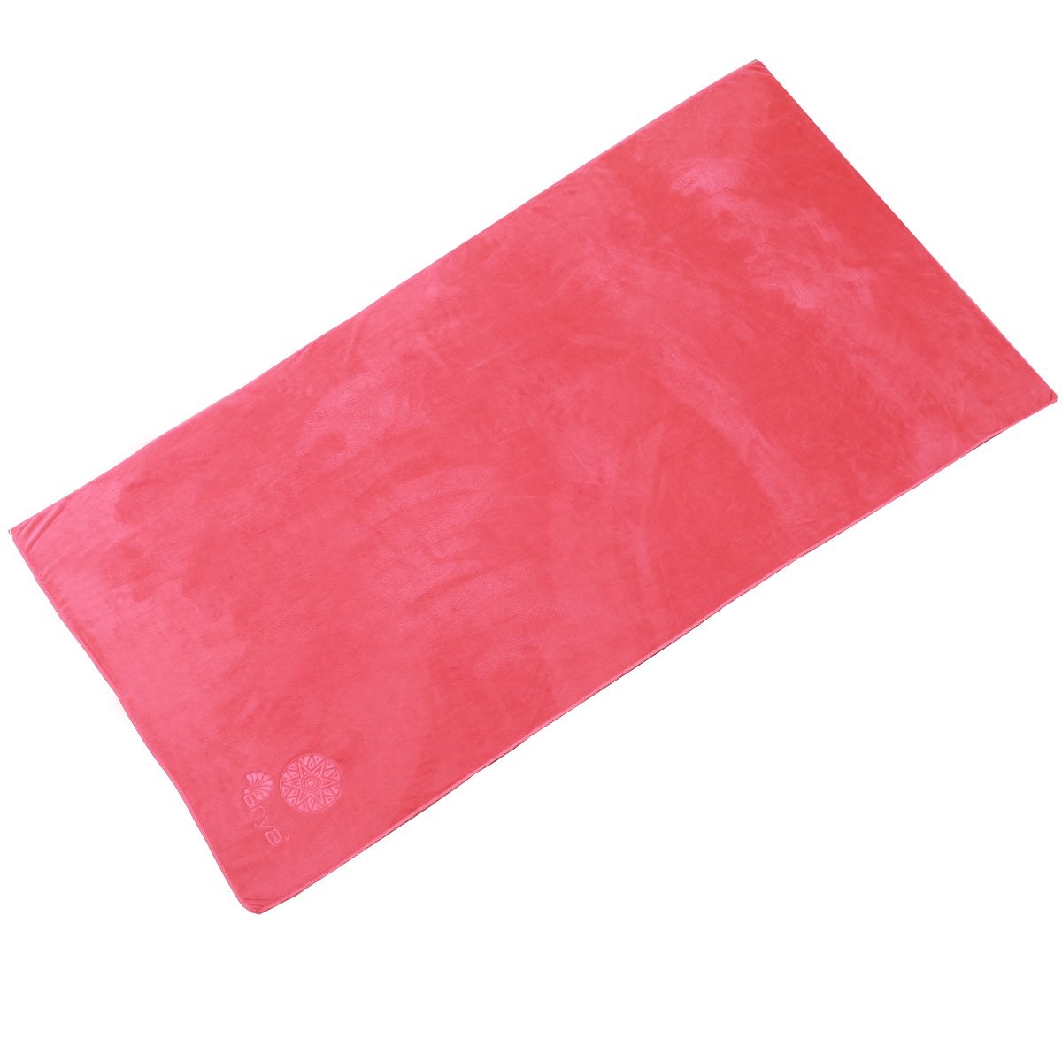 Полотенце коврик для йоги Arya Zen 80x160 розовый