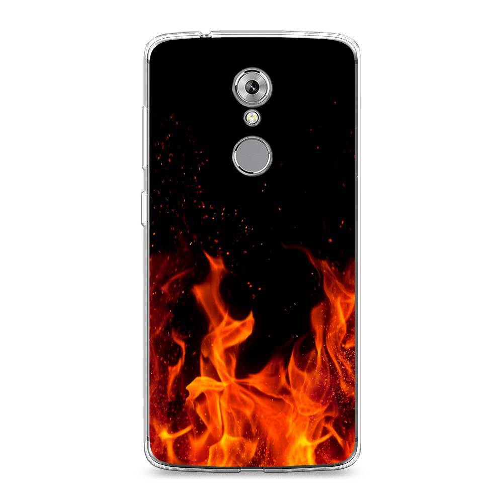 

Чехол Awog на ZTE Axon 7 / ЗТЕ Axon 7 "Все в огне", Разноцветный, 131450-4