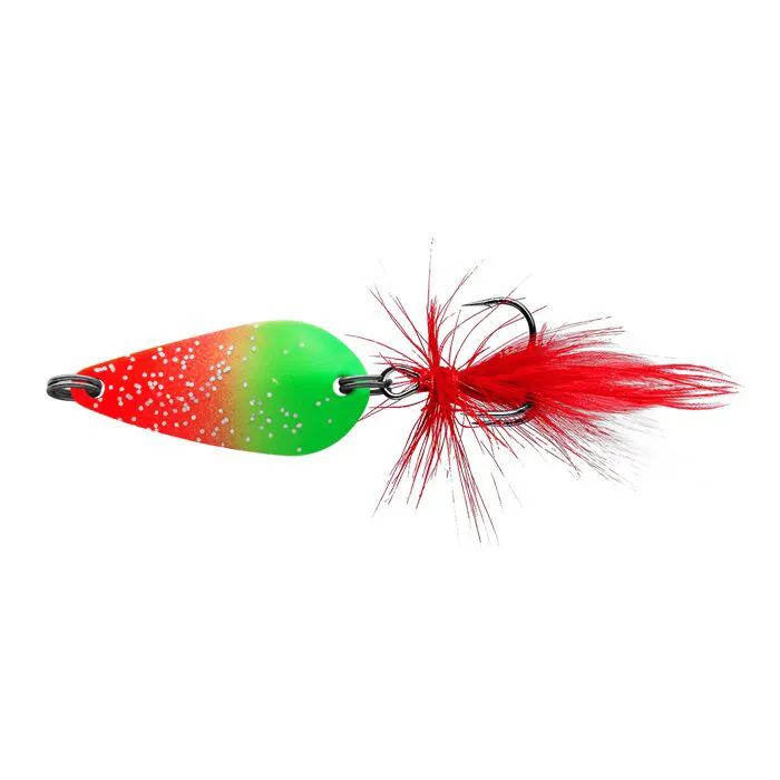 

Блесна Колеблющаяся Sprut Nabuki Micro Spoon 30 RGR, Красный;зеленый, Nabuki