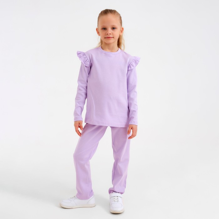 

Комплект детский (джемпер, брюки) MINAKU: Casual Collection цвет сирень, рост 116, MINAKU: Casual Collection KIDS