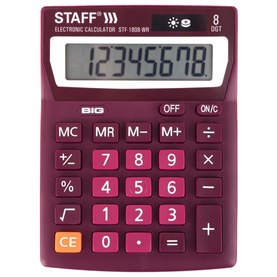 

Калькулятор Staff 250467, STF-1808-WR (250467)