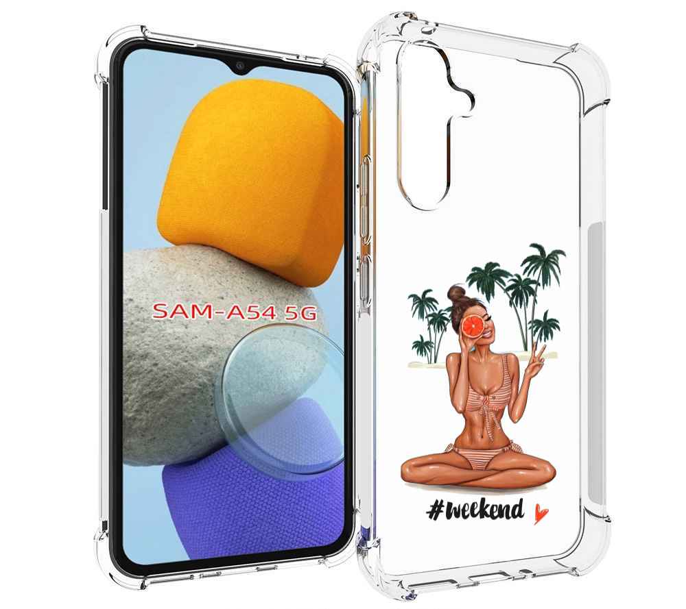 

Чехол MyPads Weekend для Samsung Galaxy A54, Tocco