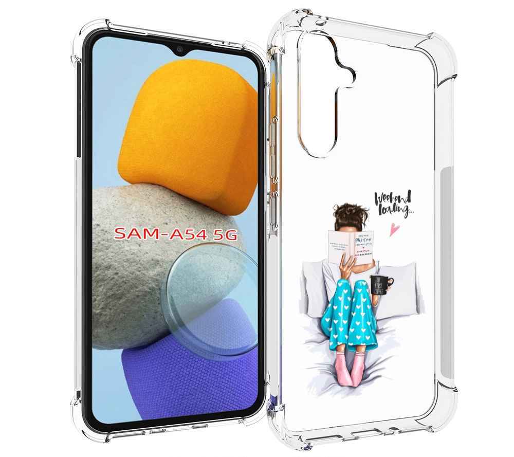 

Чехол MyPads Weekend-loading для Samsung Galaxy A54, Tocco