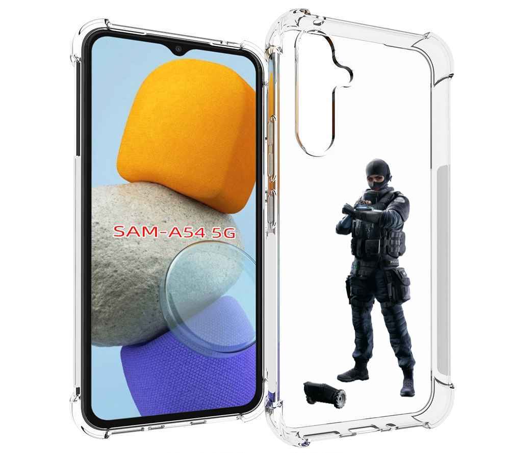 

Чехол MyPads Tom-Clancy's-Rainbow-Six-1 для Samsung Galaxy A54, Tocco