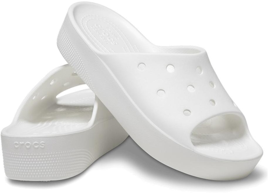 

Сланцы женские Crocs Classic Platform Slide белые 5 US, Белый, Classic Platform Slide