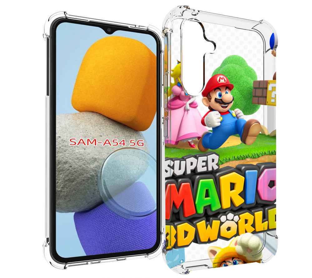 

Чехол MyPads Super Mario 3D World для Samsung Galaxy A54, Tocco