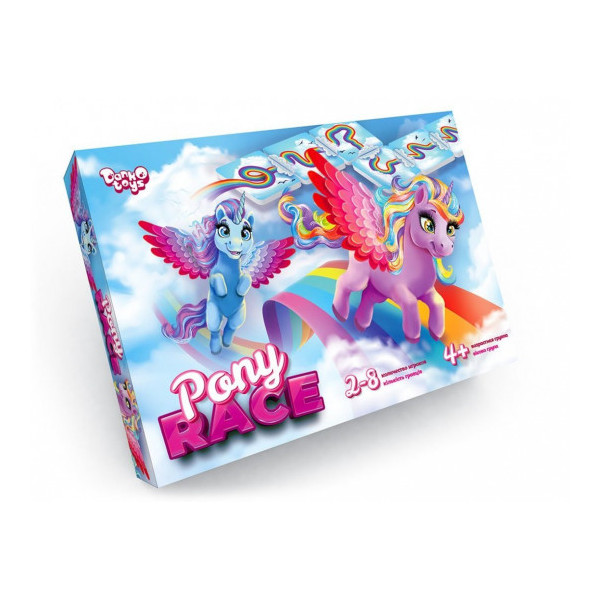

Настольная игра Danko Toys Пони Гонка G-PR-01-01