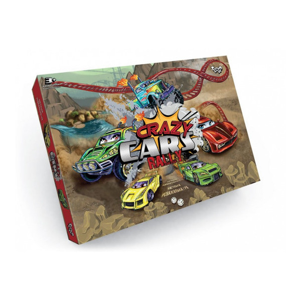 фото Настольная игра danko toys crazy cars. rally dt g93r