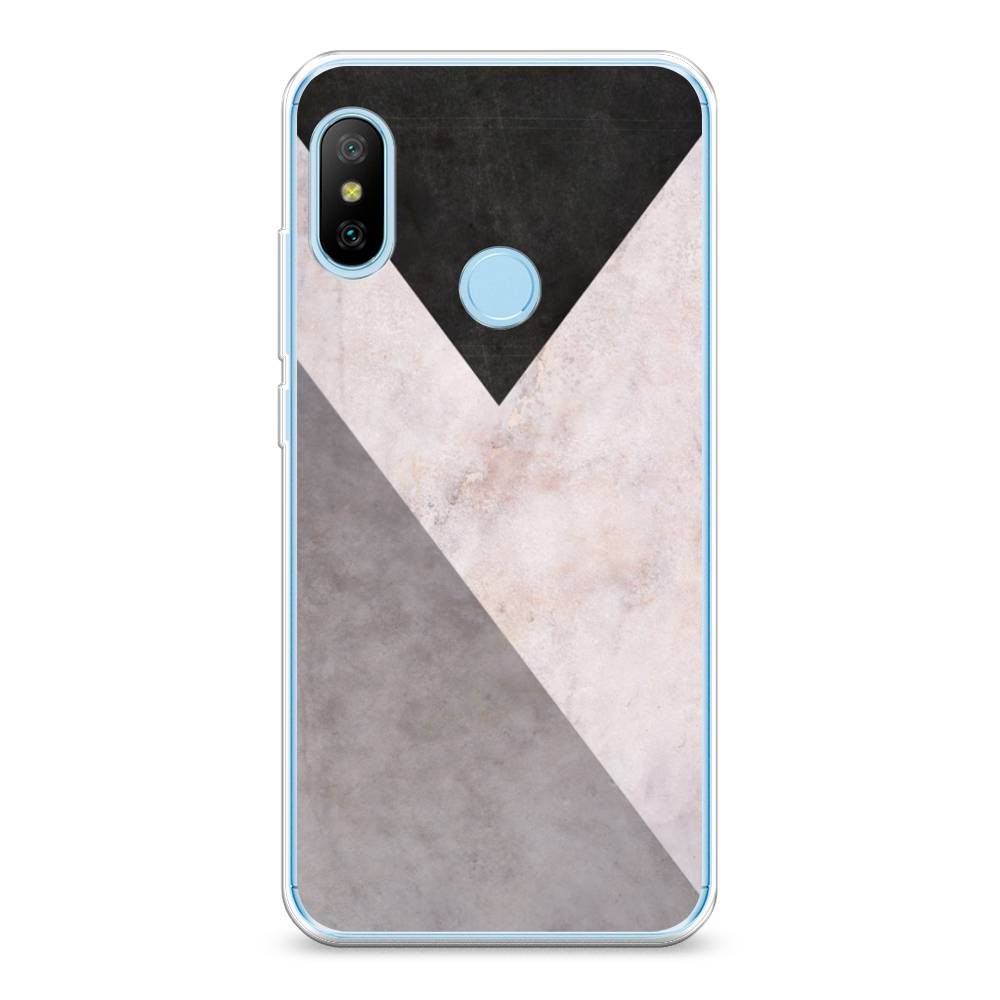 

Чехол Awog на Xiaomi Redmi 6 Pro/6 Plus/Mi A2 Lite "Геометричный мрамор", Разноцветный, 33950-3