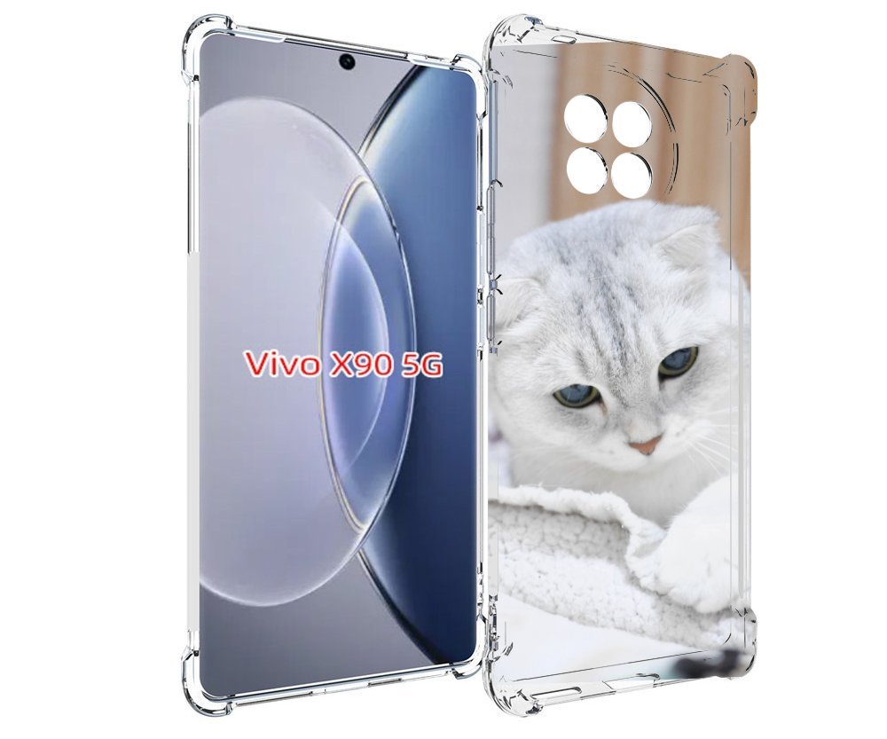 Чехол MyPads кошка чаузи для Vivo X90