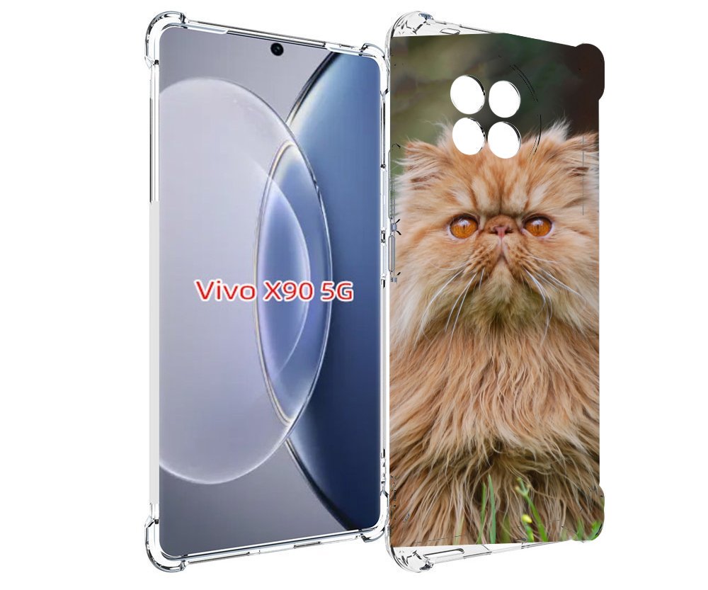 Чехол MyPads кошка персидская для Vivo X90