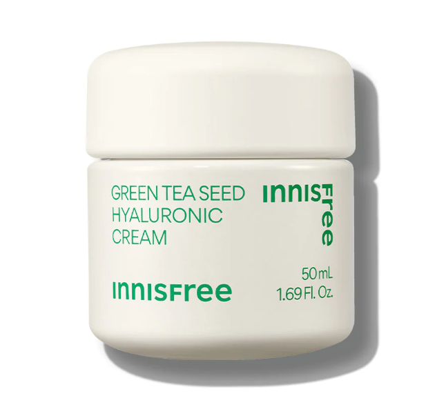 Гиалуроновый крем Innisfree Green Tea Seed Hyaluronic Cream с семенами зеленого чая 50 мл