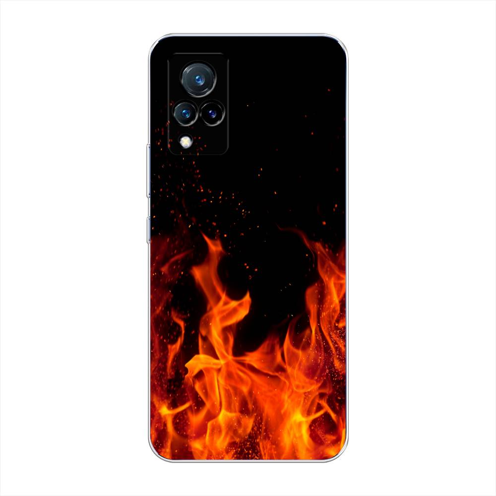

Чехол Awog на Vivo V21 "Все в огне", Разноцветный, 264350-4
