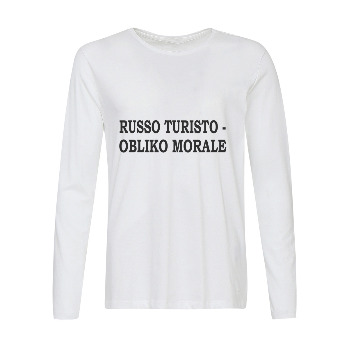 

Лонгслив CoolPodarok Russo turisto - obliko morale, g42w0138