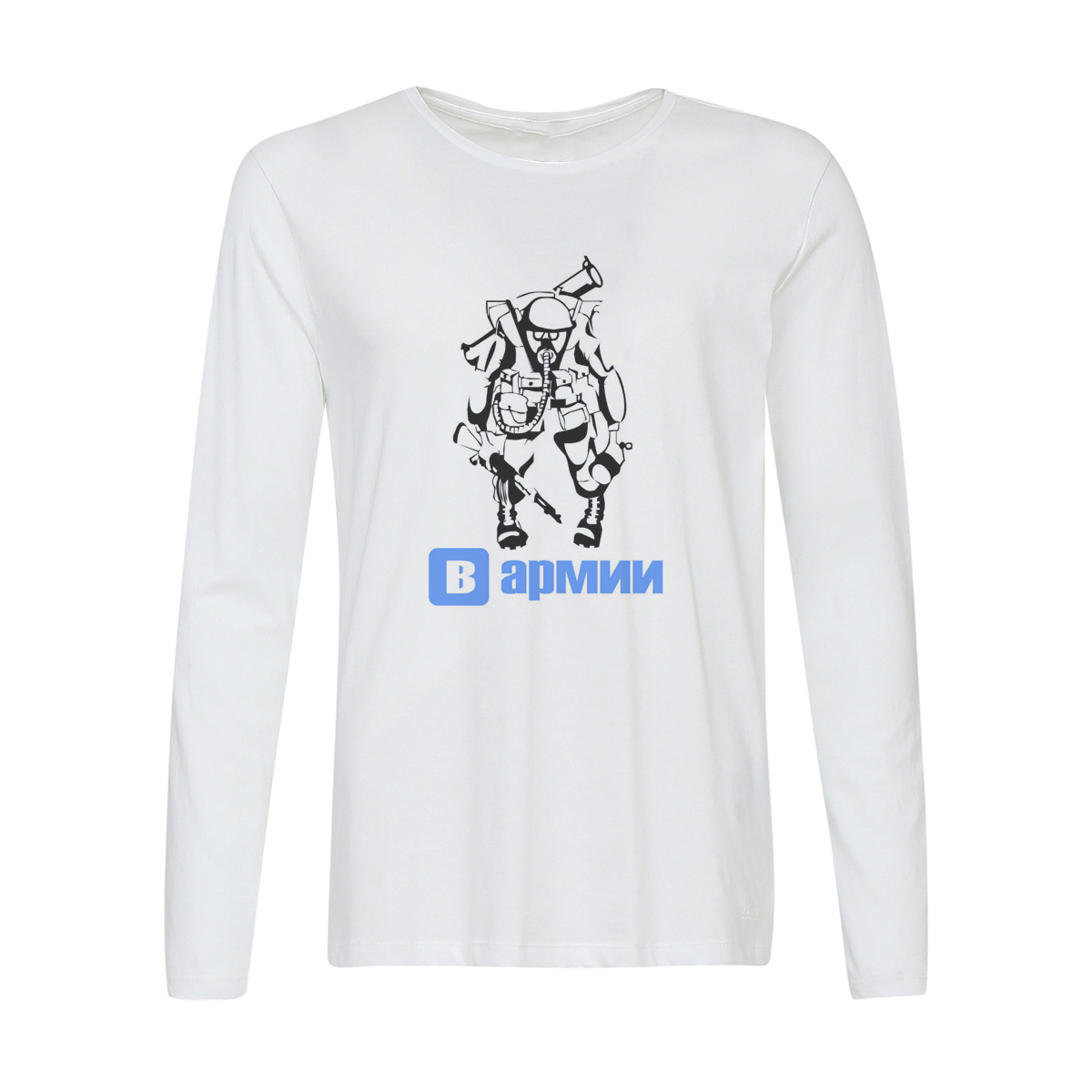 

Лонгслив CoolPodarok В Армии, 2w013789