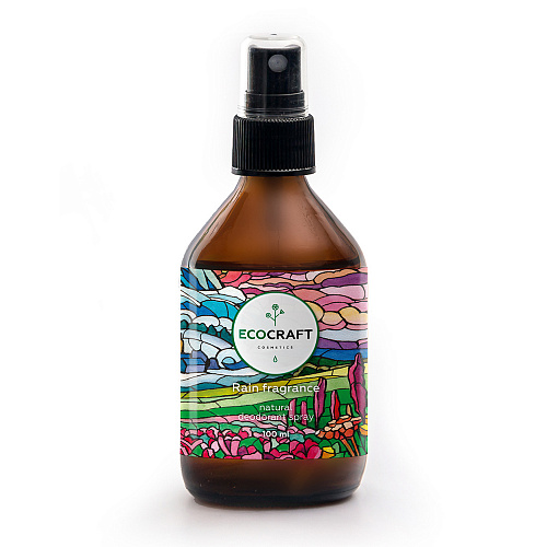 Ecocraft Дезодорант-спрей для тела Аромат дождя 100 мл аква риносоль спрей 0 9% 20мл
