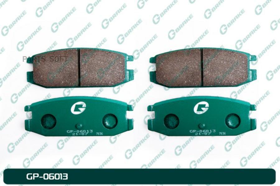 

Тормозные колодки GBRAKE GP06013