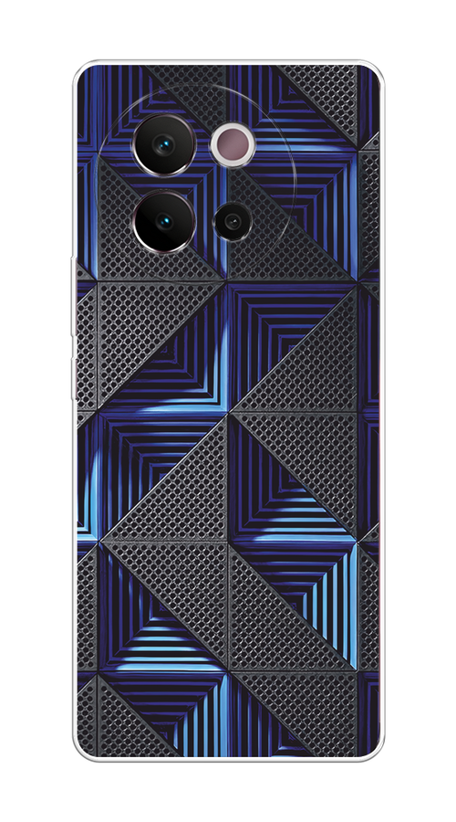

Чехол на Vivo V40 Lite 5G "IBM", Серый;синий, 2611550-1