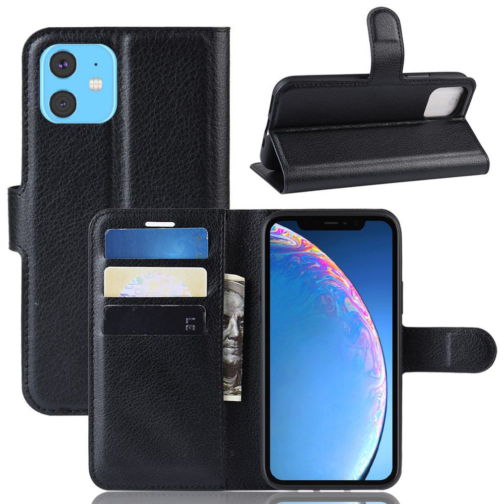 

Чехол Wallet для смартфона iPhone 11 черный