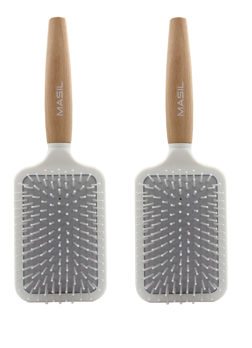 Расческа Masil Wooden Paddle Brush 2 шт