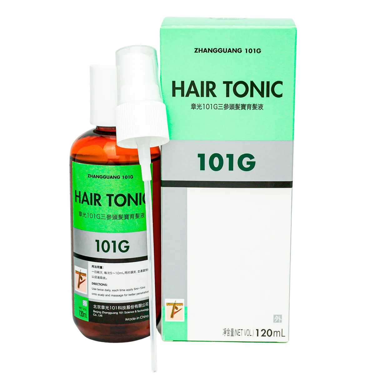 

Лосьон Zhangguang 101 G Hair Tonic export-packing для волос 120 мл, 1441-