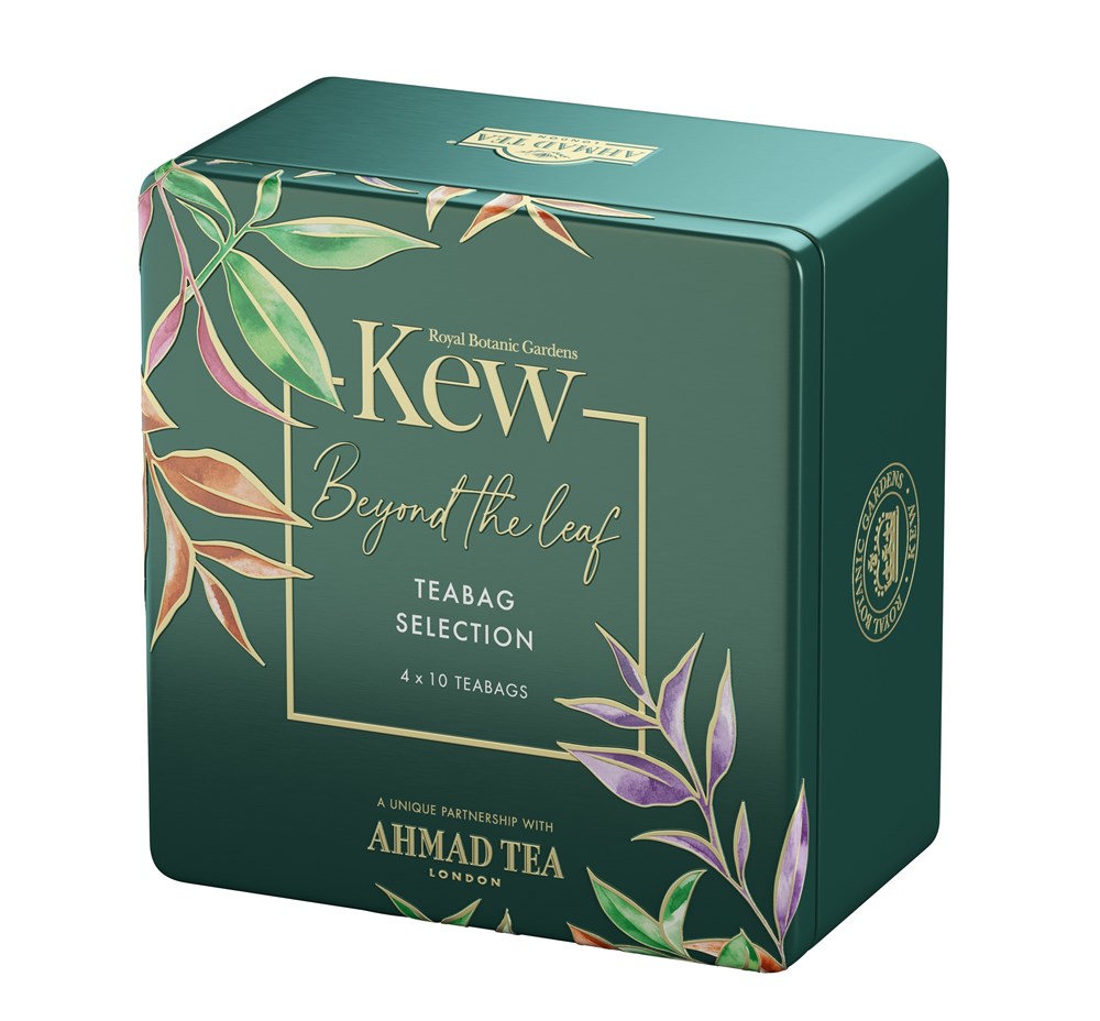 Чай Ahmad Tea Kew Selection в подарочной банке, 40 пакетиков х 2 г