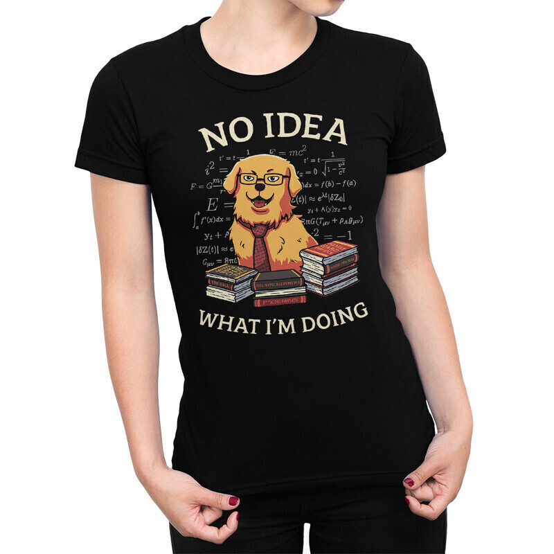 

Футболка женская Dream Shirts Мем Собака Профессор 1000675-1 черная 3XL, Черный, Мем Собака Профессор 1000675-1