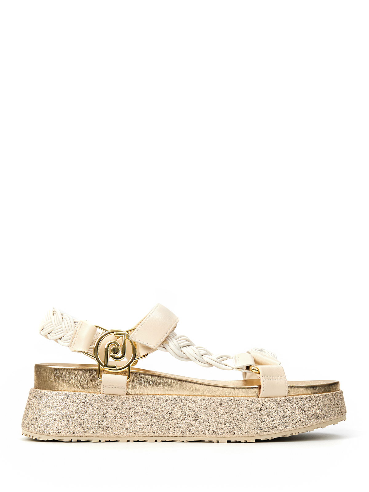 

Сандалии женские Liu Jo 8LJ.LJ125965.S бежевые 37 EU, Бежевый, Frida 20