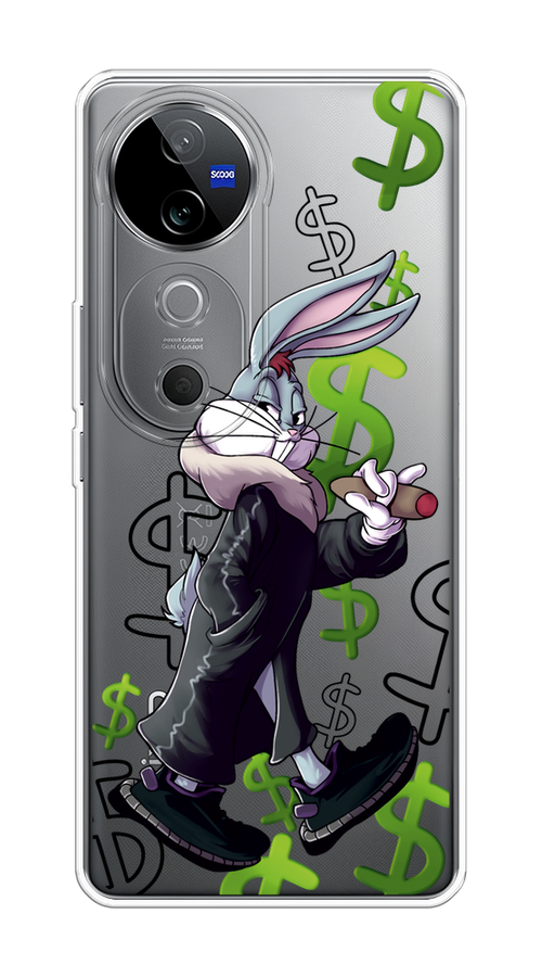 

Чехол на Vivo V40 "Rich Bugs Bunny", Зеленый;черный;голубой, 2611450-1