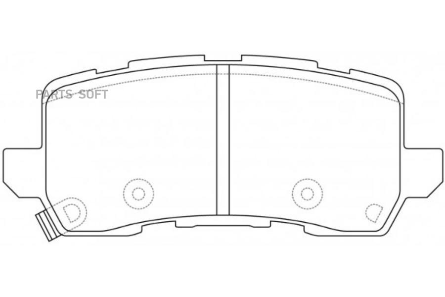 

Колодки дисковые Acura TLX 14 - BP28009