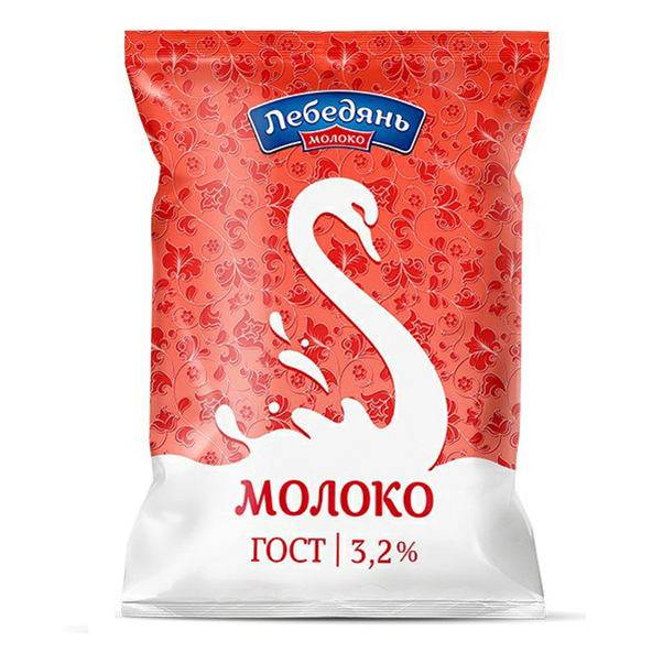 

Молоко 3,2% пастеризованное 900 мл Лебедянь молоко БЗМЖ