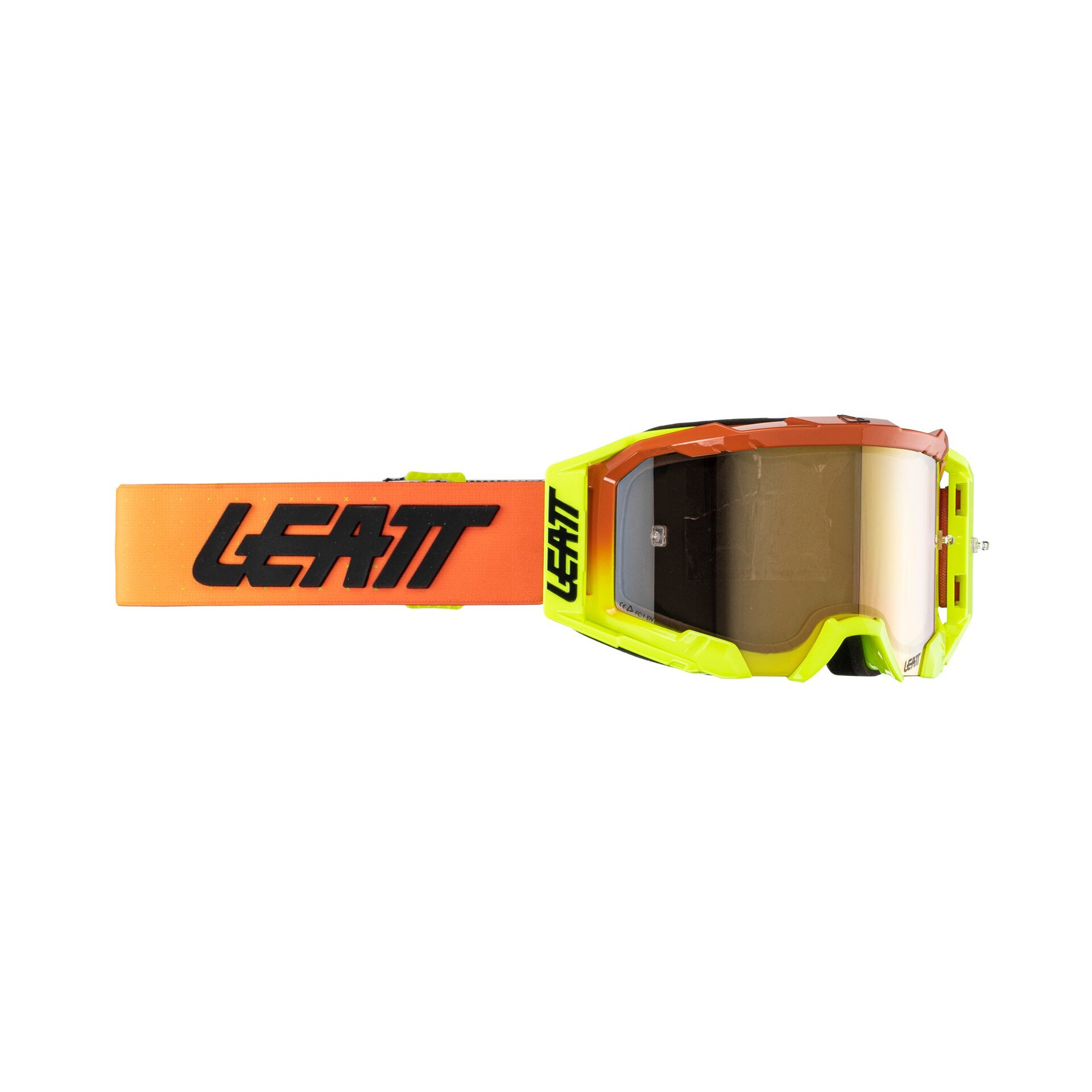 

Кроссовая маска Leatt Velocity 5.5 Iriz Citrus Bronze UC 68% (8024070240), Белый, Velocity