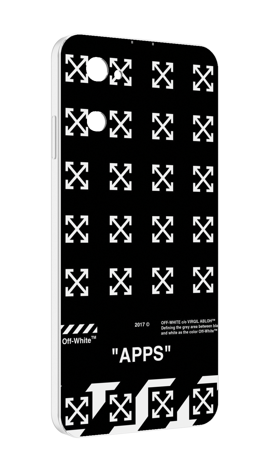 

Чехол MyPads оф-вайт-значки для UleFone Note 12 / Note 12P, Прозрачный, Tocco