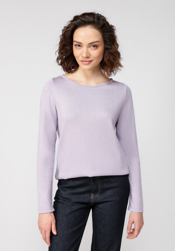 

Джемпер женский Vivawool 311596 фиолетовый 58 RU, 311596