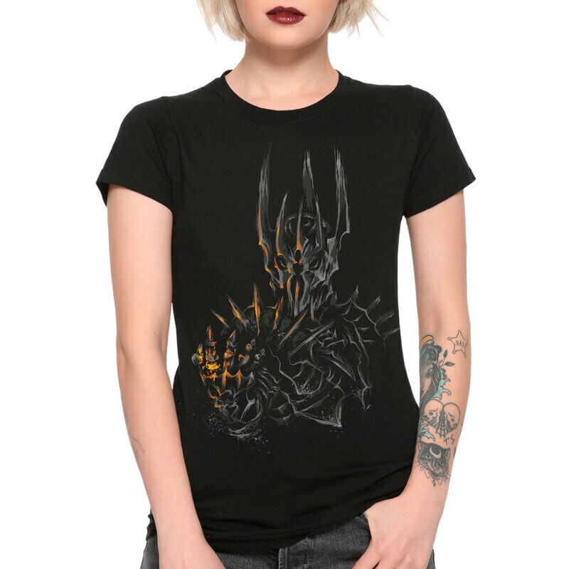

Футболка женская Dream Shirts Саурон - Властелин Колец 1000649-1 черная 3XL, Черный, Саурон - Властелин Колец 1000649-1