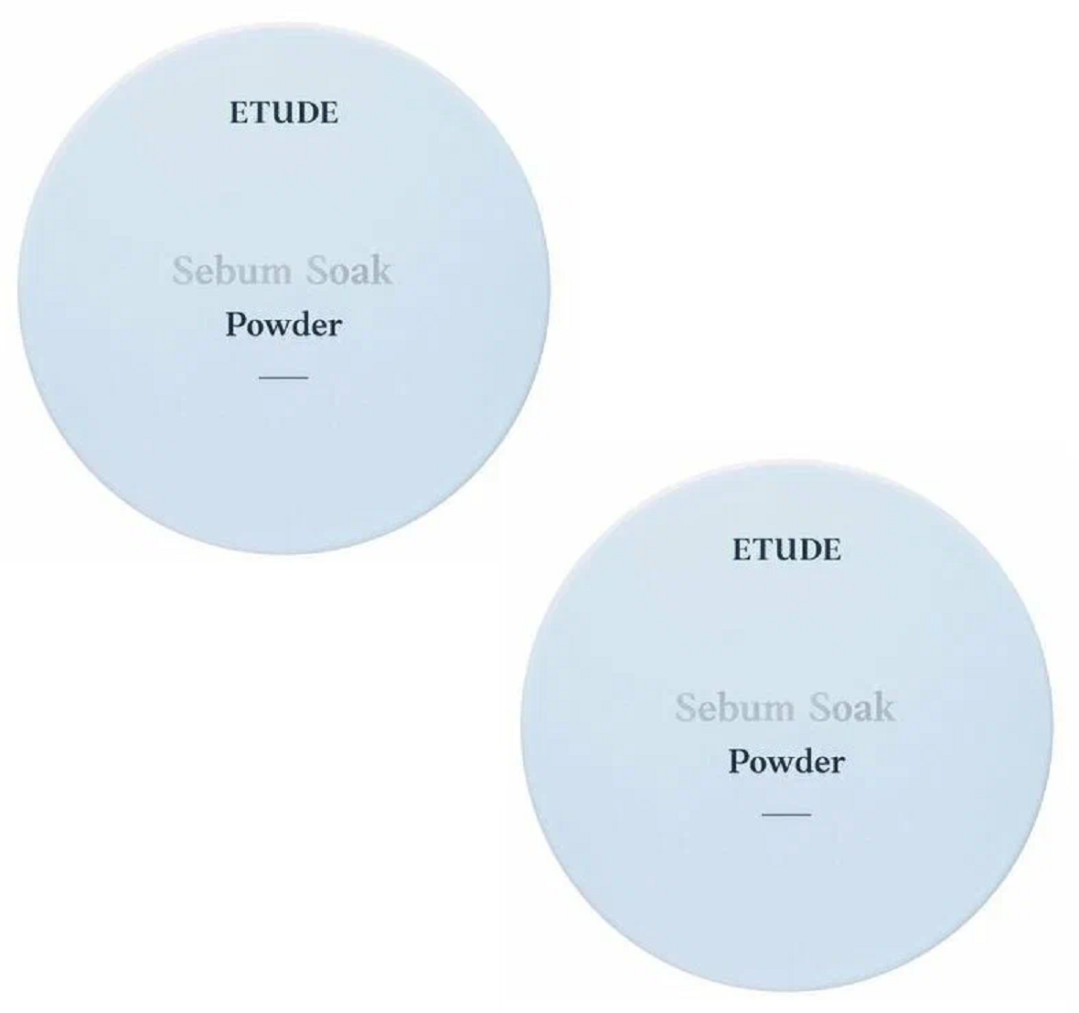 Пудра Etude House Sebum Soak Powder 5 г 2 шт