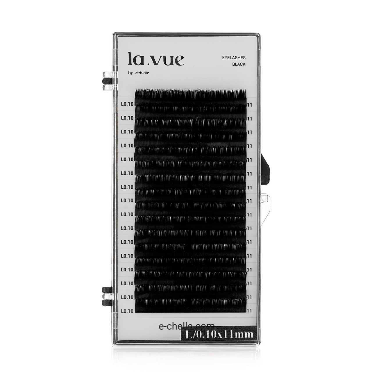 

РЕСНИЦЫ LA VUE BLACK M 0.10 8mm, Черный