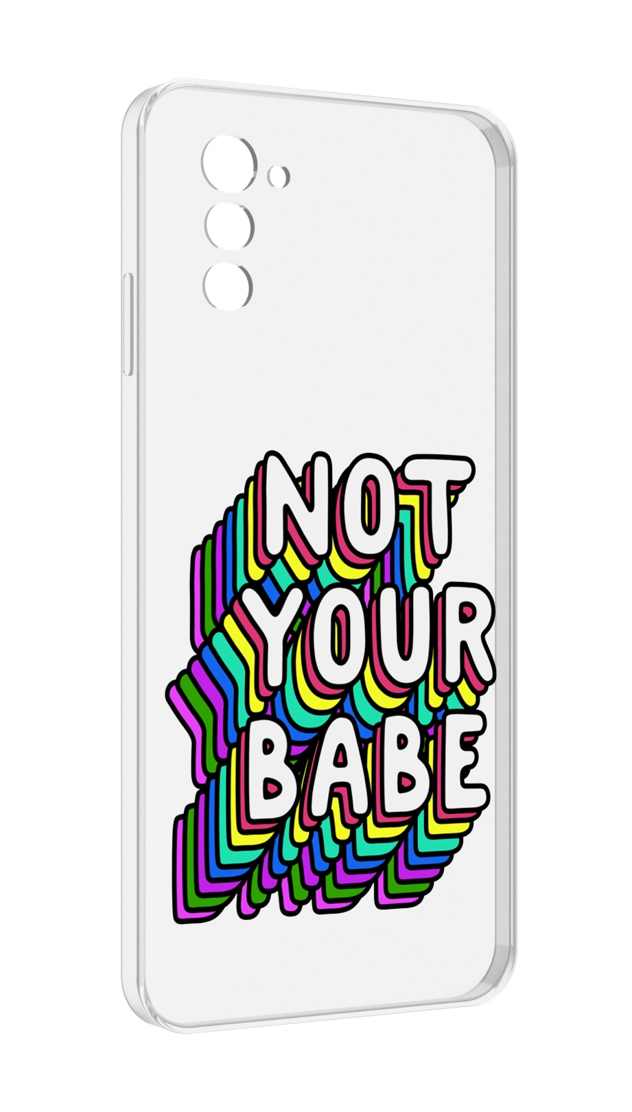

Чехол MyPads не-твоя-девочка для UleFone Note 12 / Note 12P, Прозрачный, Tocco