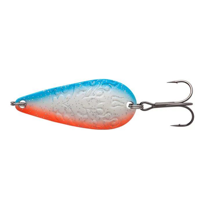 

Блесна Колеблющаяся Sprut Funayuki Spoon 65 WOB, Белый;голубой;красный, Funayuki