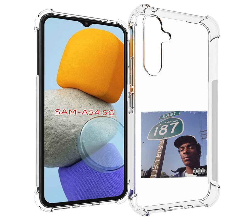 

Чехол MyPads Snoop Dogg NEVA LEFT для Samsung Galaxy A54, Tocco