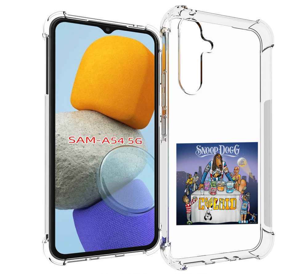 

Чехол MyPads Snoop Dogg COOLAID для Samsung Galaxy A54, Tocco
