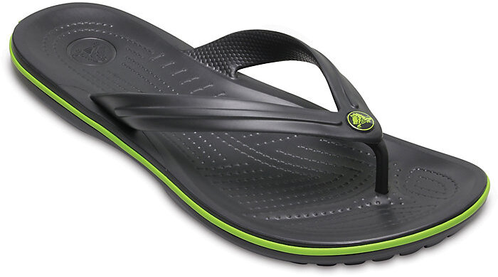 

Вьетнамки унисекс Crocs Crocband Flip Gpt/VGr серые M7 US; W9 US, Серый, Crocband Flip Gpt/VGr