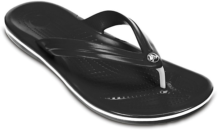 

Вьетнамки унисекс Crocs Crocband Flip черные M6 US; W8 US, Черный, Crocband Flip