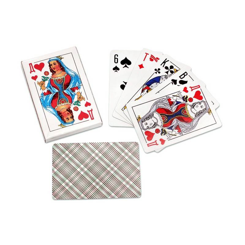 фото Настольная игра карты игральные атласные (36 штук в колоде) 1025810 nobrand